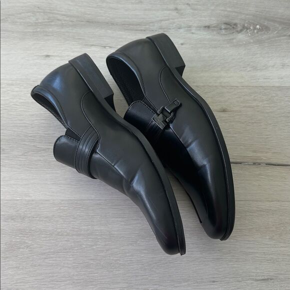 Perry Ellis Portfolio Ultrafoam Dalton 3 Shoes Black 9 EUC - Picture 3 of 6